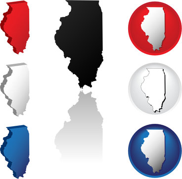 State of Illinois Icons
