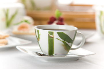 Hot coffee