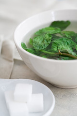 Mint tea