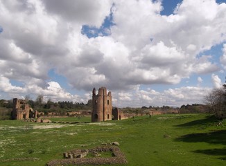 Roma-Rovine del Circo Massenzio