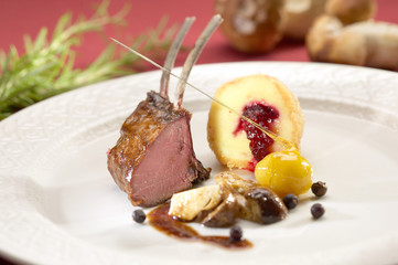 Rehrücken gebraten