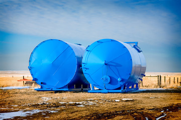 Freshly Painted Tanks