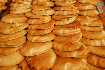 Fototapeta na wymiar Arabian bread
