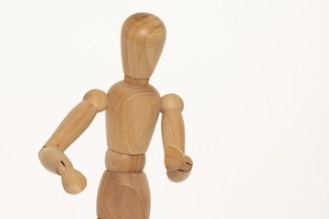 wooden mannequin