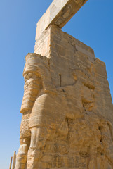 Ruins of ancient city of Persepolis