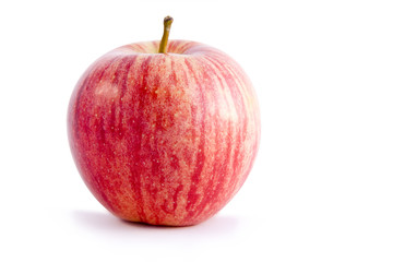 Red isolated apple