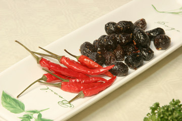 peperoni mit oliven