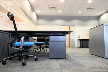 Interior of a new office
