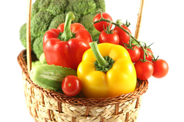 Vegetables in a basket
