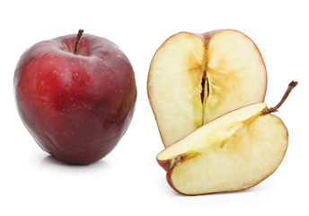 red apple