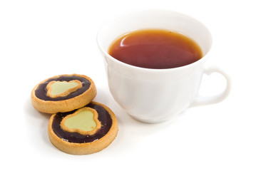 tea and some sweet bakery