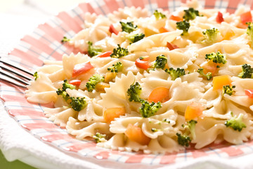 Cooked pasta