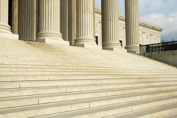 Steps of United States Supreme Court in Washington, DC