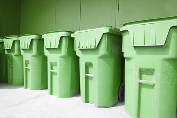 green  containers
