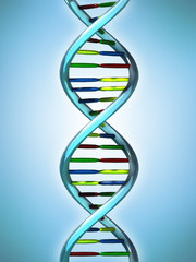 Conceptual Illustration of a DNA molecule