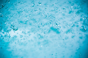 water background.