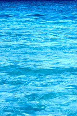Flowing water