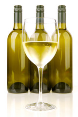 White Wine Bottles