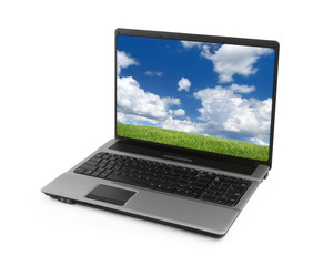 notebook with landscape #2