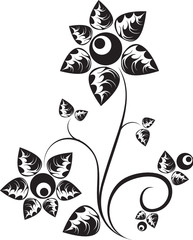Obraz premium Elegance floral tattoo