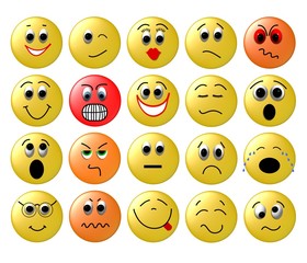 Fototapeta premium smileys