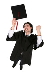 Young Man at Graduation