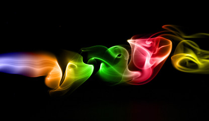 Color smoke