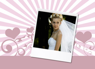 happy bride
