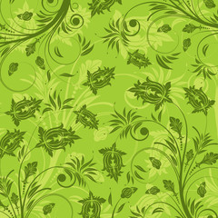 Abstract flower pattern, element for design, vector illustration