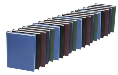 Fototapeta premium Lot of Books isolated