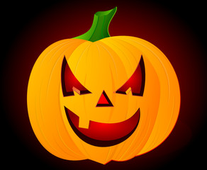 abóbora do halloween