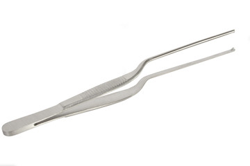 tweezers on white