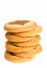 Shortcake. Isolation on white