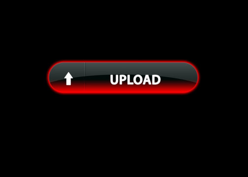 Button upload red