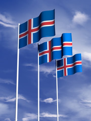 Icelandic flag