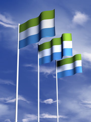 Sierra Leone Flag