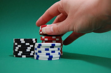 Naklejka premium Gambling