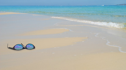 Sunglasses on Beach