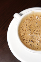  Cup of coffee on table