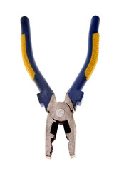 Pliers isolated on white background