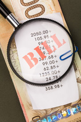 bills and canadian dollars