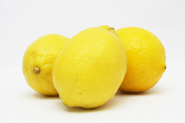 Three Yellow Lemons