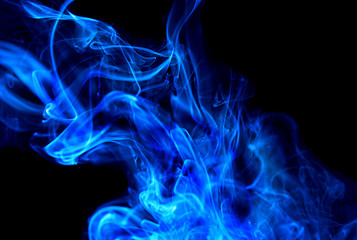 blue smoke cloud