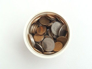 cup of coins