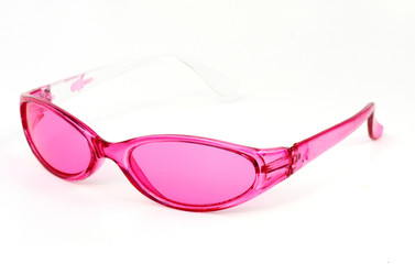 pink plastic sunglasses - 7026342