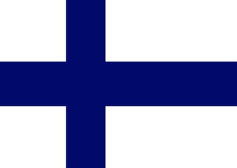 Obraz premium Finland Flag