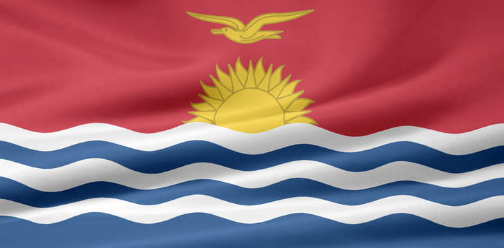 Kiribatische Flagge