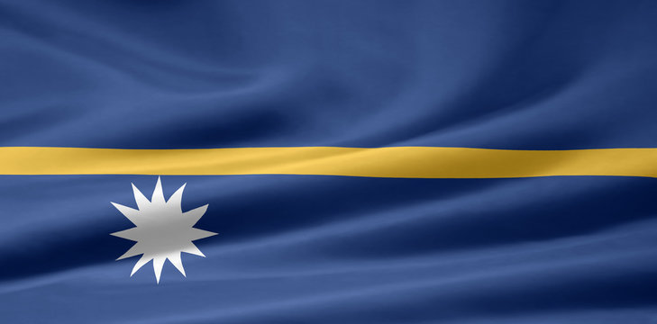 Nauruische Flagge