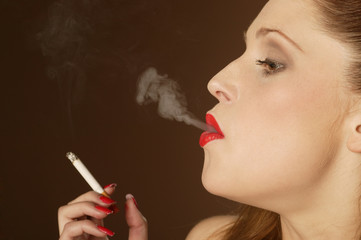 Fototapeta premium Rauchen