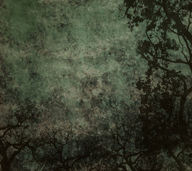 Grungy tree background